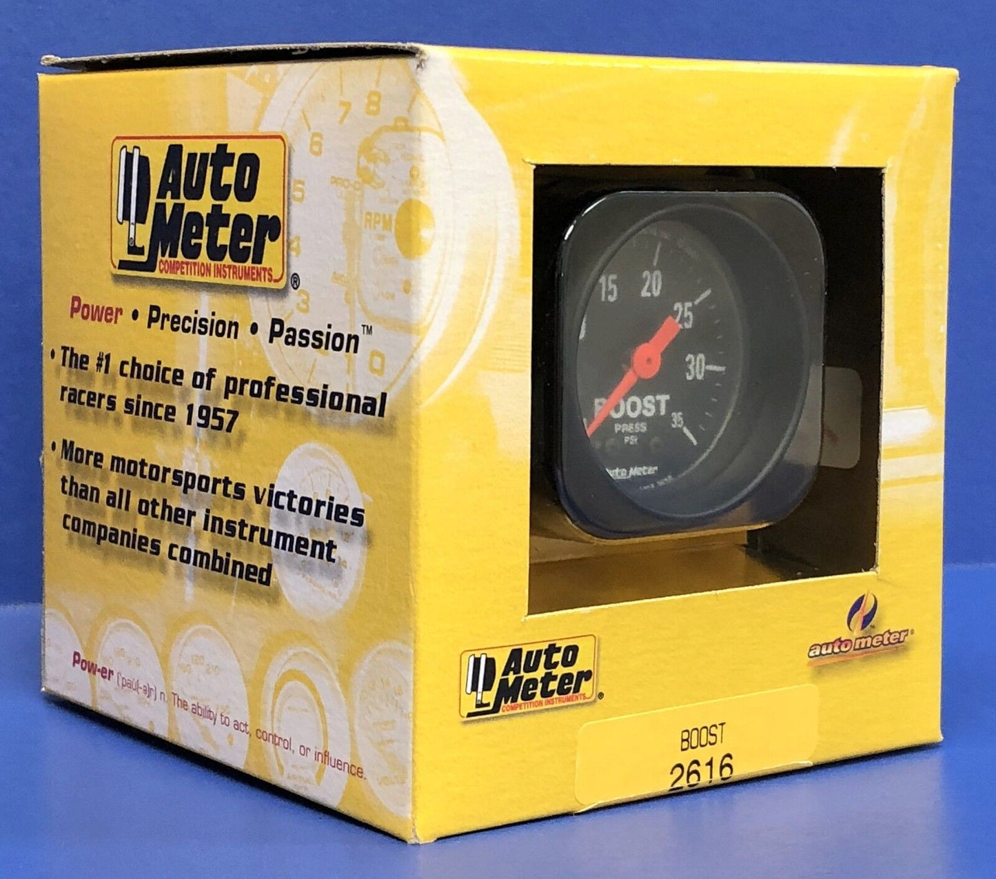 Auto Meter 2616 Z-Series Mechanical Boost Gauge 0-35 PSI 2 1/16