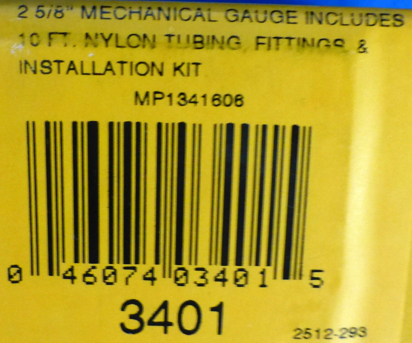 Auto Meter 3401 Sport-Comp Vacuum Boost Mechanical Gauge 2 5/8 30 In.Hg/ 20 PSI