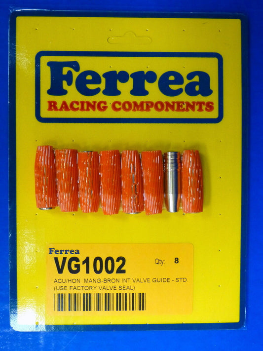 Ferrea Intake Valve Guides Honda Acura DOHC V-TEC B16A1 B16A3 B17A1 B18C2 B18C3