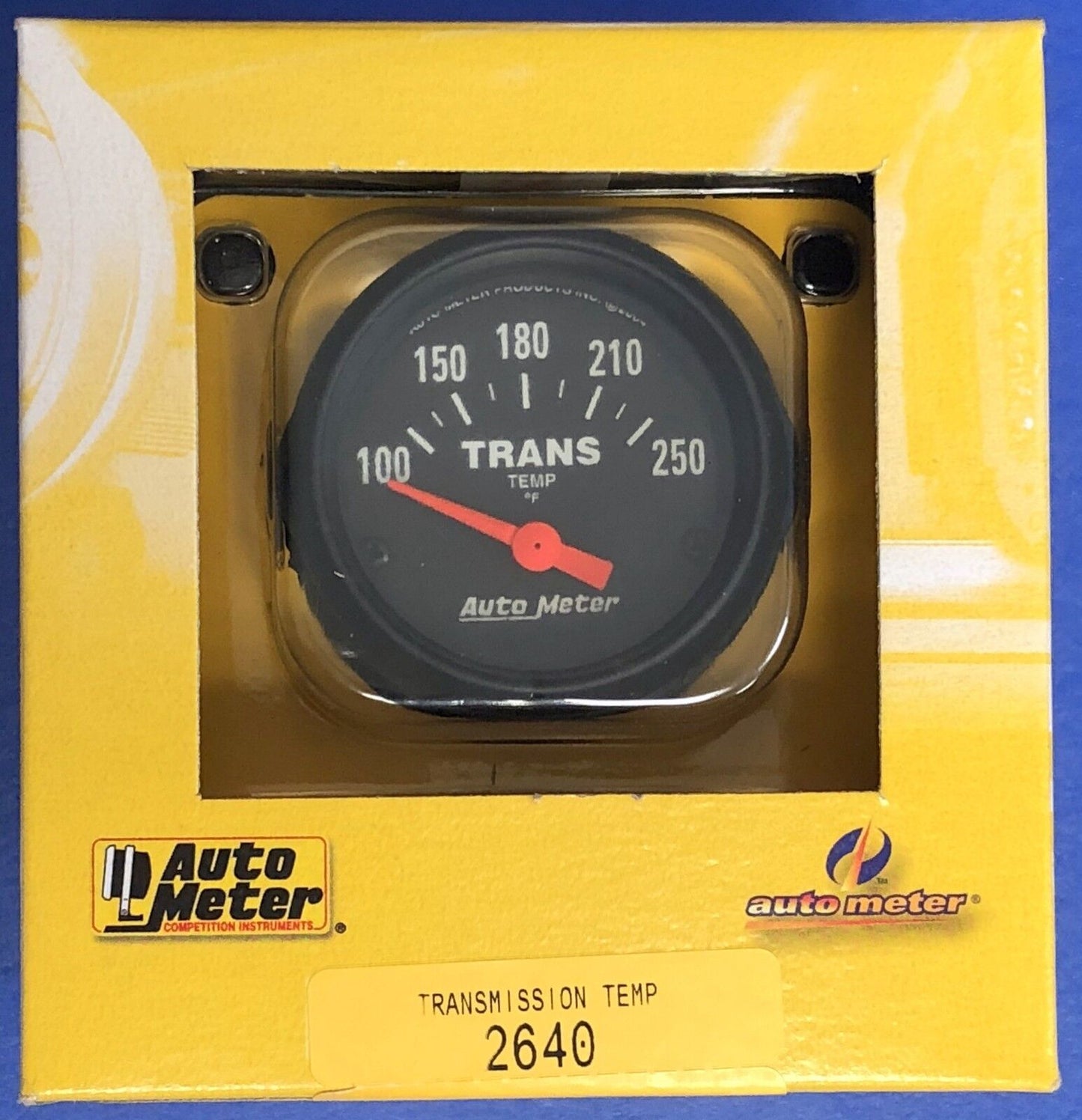 Auto Meter 2640 Z-Series Electric Transmission Temperature Gauge 100-250 2 1/16"