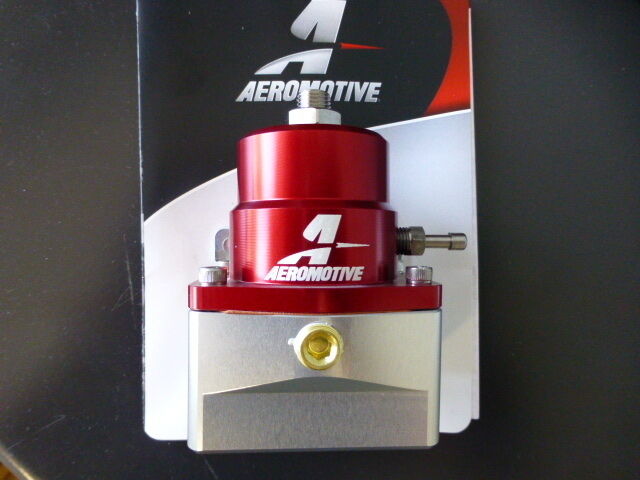 Aeromotive 13109 Fuel Pressure Regulator EFI Bypass 45-75 PSI Adjustable - 6 AN