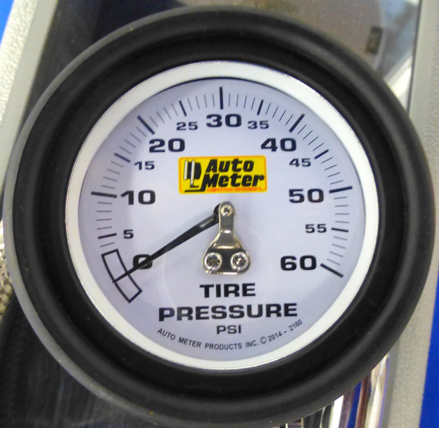 Auto Meter 2160 Tire Pressure Gauge with peek Hold 0-60 PSI Autometer