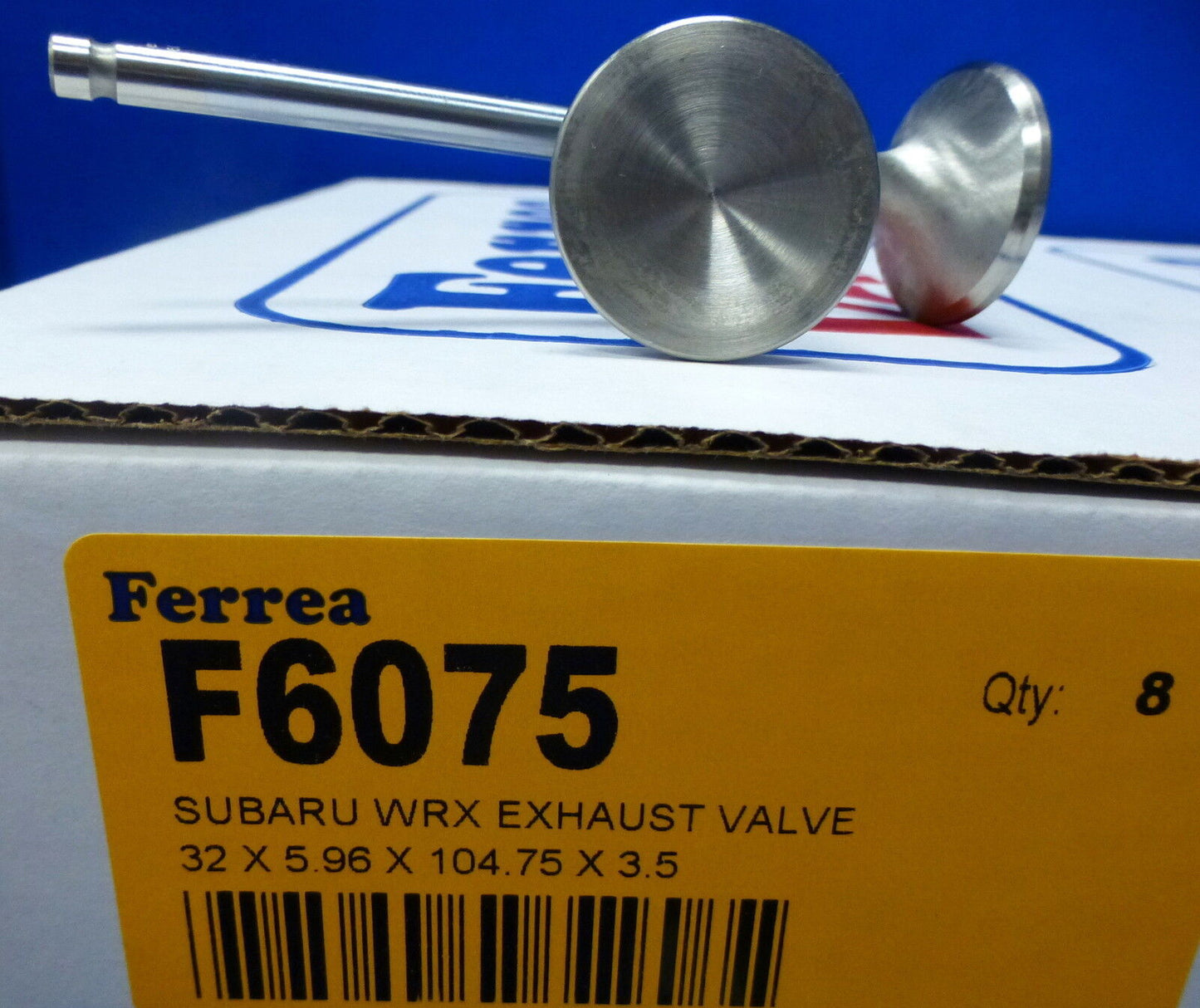 Ferrea 6000 Turbo Valves for Subaru WRX STI 2.0L 2.5L DOHC  EJ20 EJ25 EJ257 STI