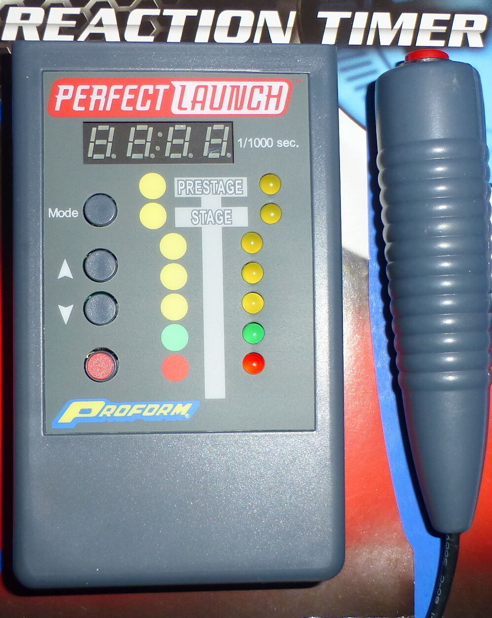 Proform 67025C Perfect Launch Hanheld Reaction Timer Drag Racing Pract ...