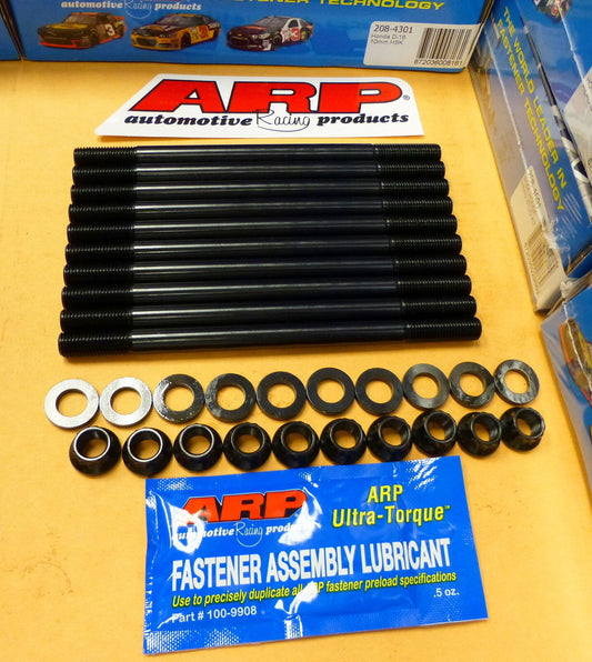 ARP 208-4301 Cylinder Head Stud Kit Honda D16A D16Z HSK Civic 1.6L D16Z6 1988-95