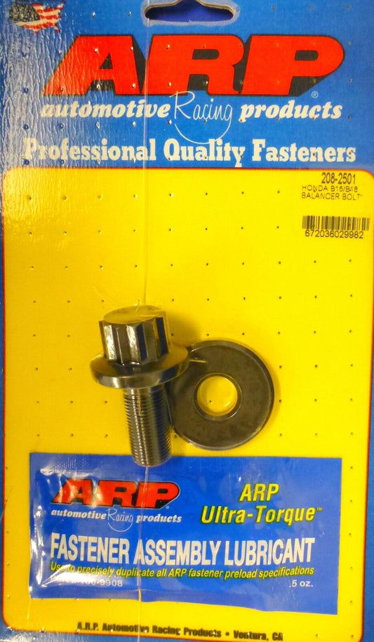 ARP 208-2501 Honda Acura Balancer Damper Bolt B16 B181.6L 1.8L B Series DOHC