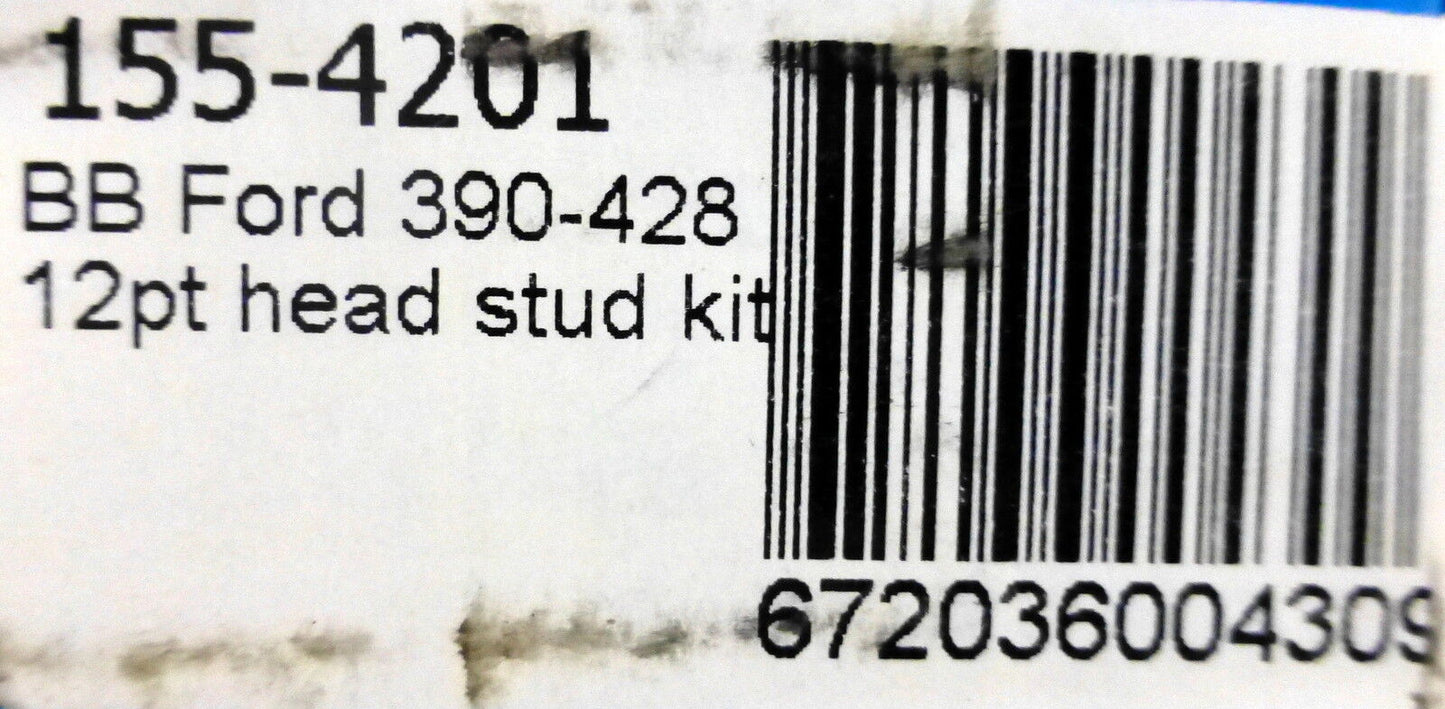 ARP 155-4201 Cylinder Head Stud kit 12-Point Kit Ford FE BB 390 428 or Edelbrock