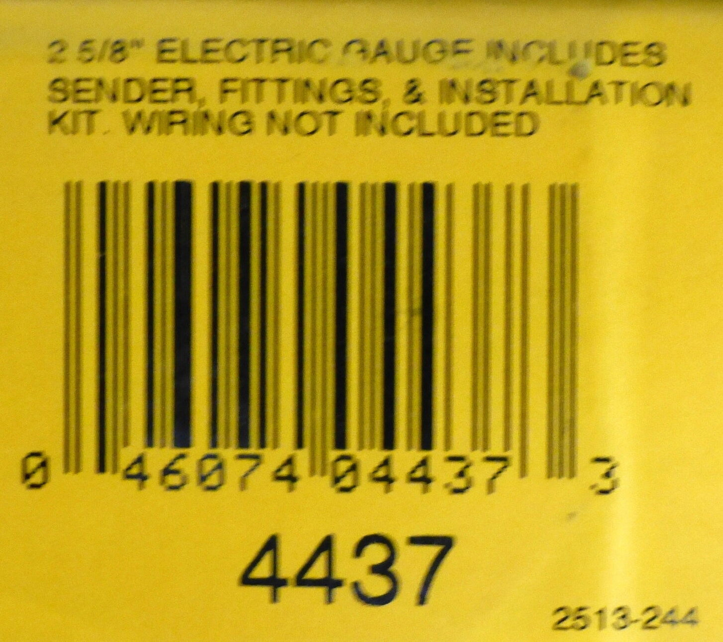 Auto Meter 4437 Ultra Lite Electric Water Temperature Gauge Temp 100 - 250 Deg