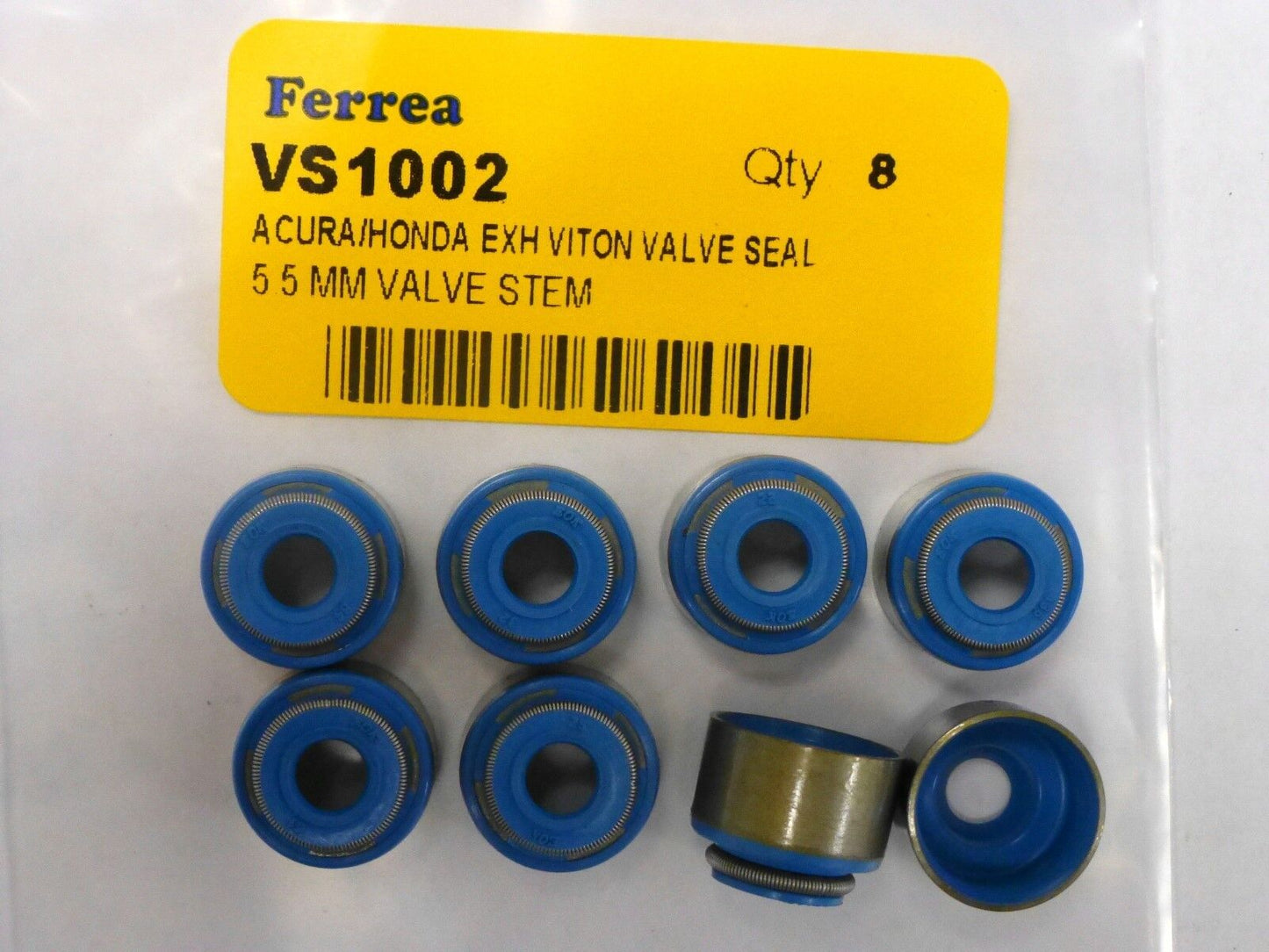 Ferrea Valve Seal Kit Honda Acura GSR DOHC V-TEC B16A1 B16A3 B17A1 B18C1 B18C3