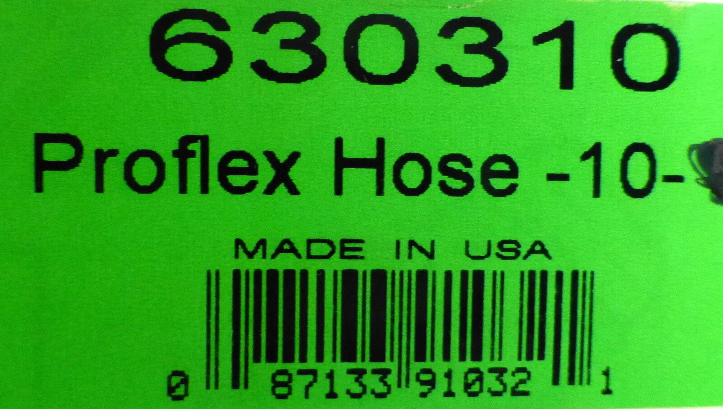 Russell 630310 ProFlex Braided Stainless Steel Hose -10 AN 50' Fuel Oil Gas Line