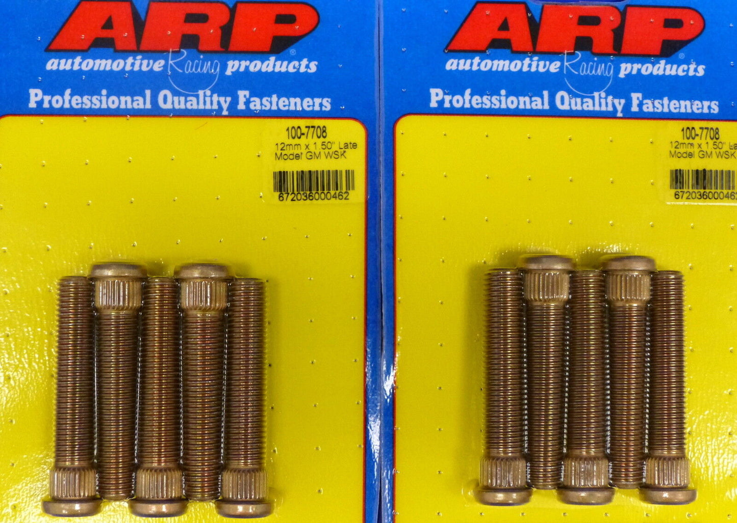 ARP 100-7708 Wheel Studs Press In Late GM Camaro Firebird Corvette Set of 10 pcs