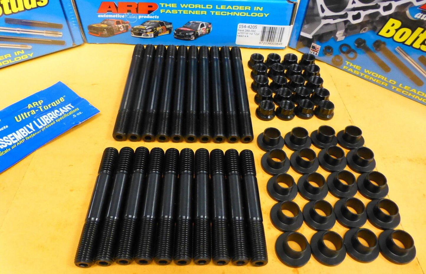 ARP 154-4205 Ford Cylinder Head Stud Kit 7/16 289 302 with 351W Heads 12-Point