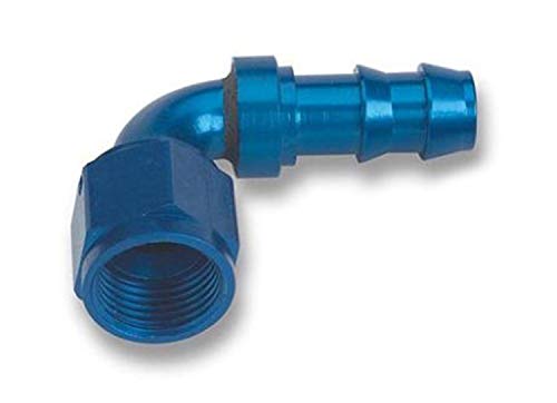 Earl's 709110 Auto-Mate Hose End 90 Degree -10 AN Non Swivel Female