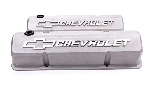 Proform 141-925 Chevy SB Performance Slant Edge Cast Aluminum Valve Covers