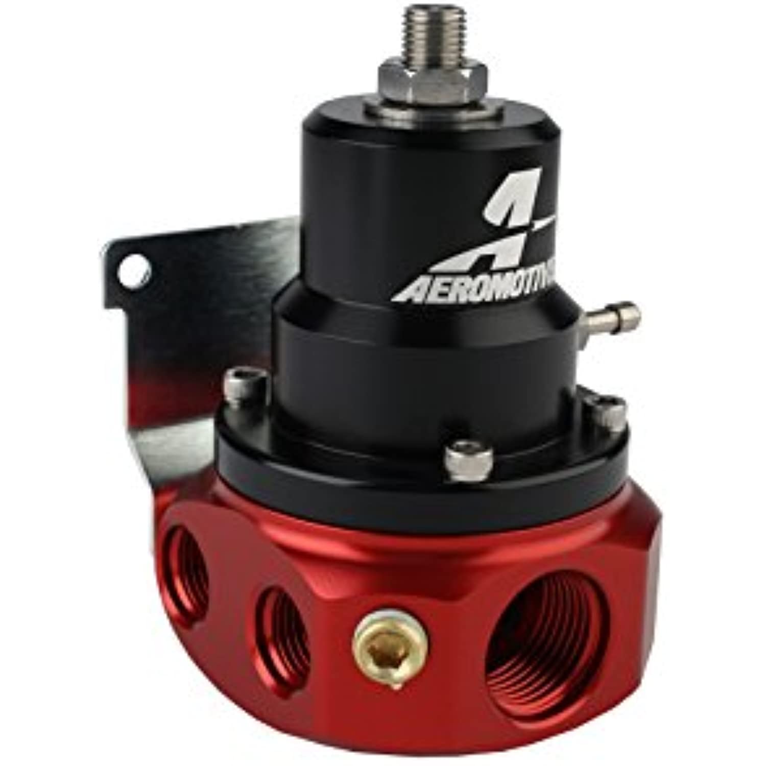 Aeromotive 13224 Regulator, A1000 4-Port Carbureted Bypass, 4 x AN-06 ...