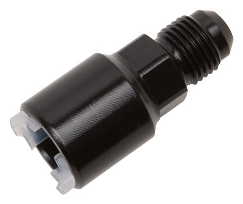 Russell 640853 Push On EFI Fuel Fitting -6 AN Male to 3/8" Hardline LT1 LT4 LS1