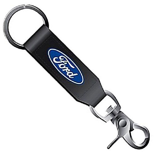 Ford Key Chain Ford Blue Oval Fob Strap Zipper Pull Licensed Product