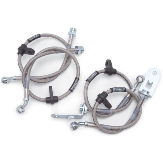 Russell 695760 Stainless Steel Brake Hose Kit Chevy 1500 4WD 1999-03 lift 4-6"