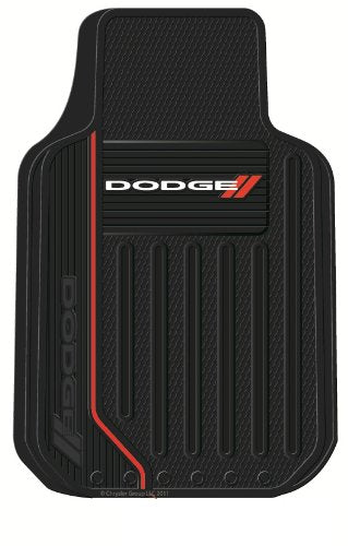 Plasticolor Elite 'Dodge' Rubber Front Floor Mat Set Charger Challenger