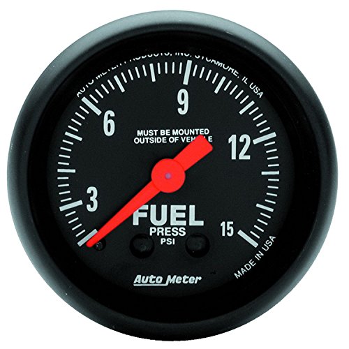 AUTO METER 2603 Z-Series Mechanical Fuel Pressure Gauge 0-15 psi 2 1/16" 52mm