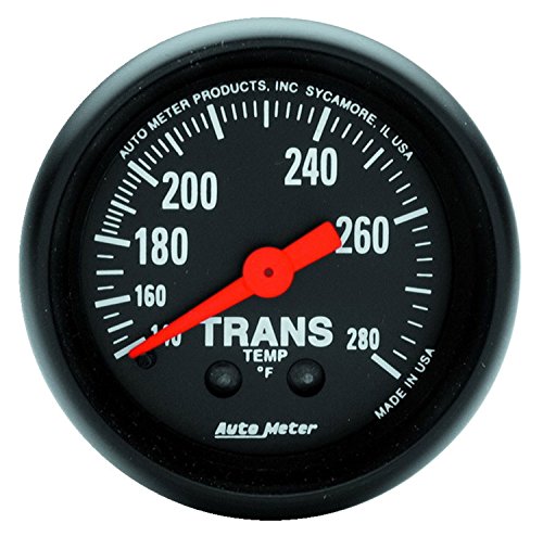 AUTO METER 2615 Z-Series Mechanical Transmission Temp Gauge 140-280 2 1/16" 52mm