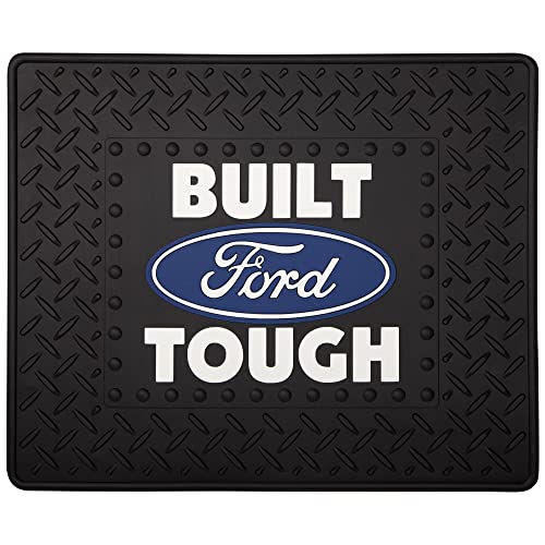 Plasticolor Built Ford Tough Car Truck SUV Rear Seat Utility Mat Ford Oval