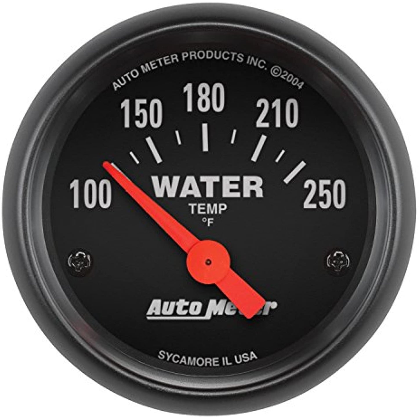 Auto Meter 2635 Z-Series Electric Water Temperature Temp Gauge 100-250 2 1/16"