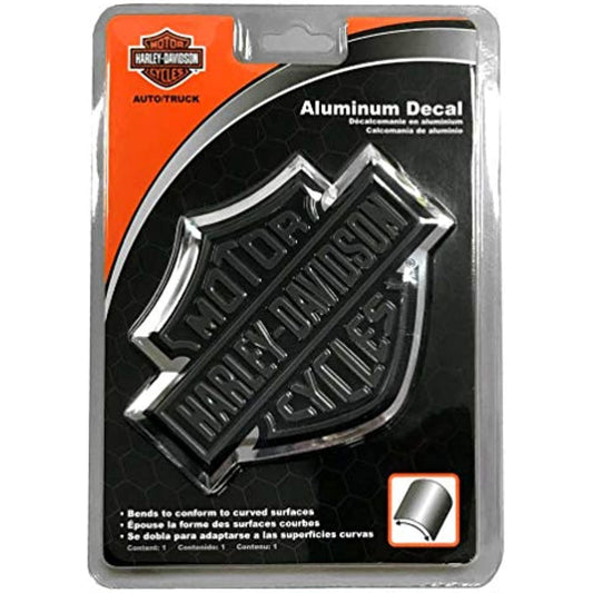 Chroma 41713 Aluminum Bendable Decal Harley-Davidson Bar & Shield 4 3/8"x3 1/2"