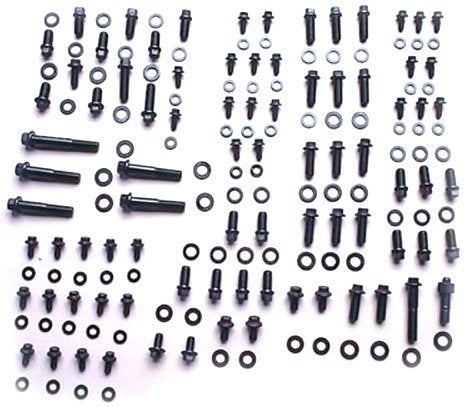 ARP 535-9801 Chevy Big Block Engine Accessory Bolt Kit Black Oxide Hex Head 454