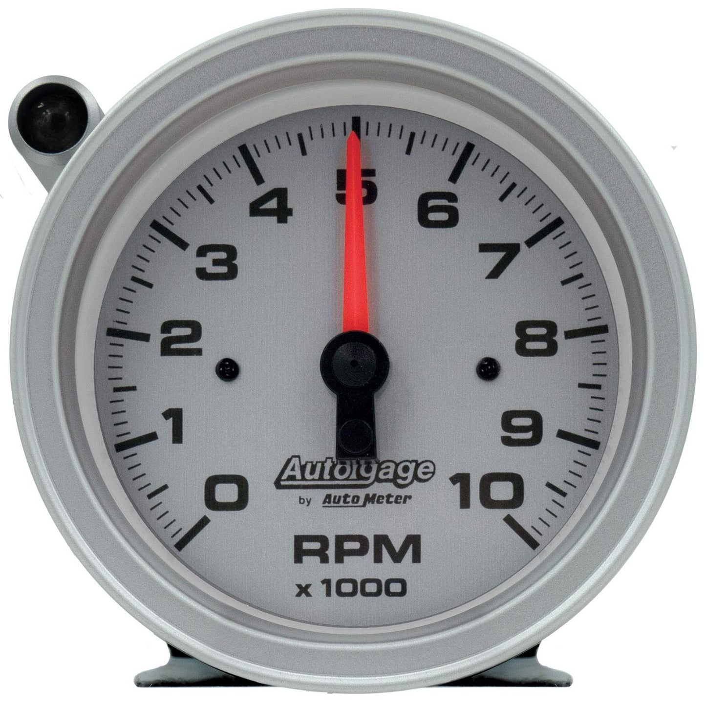 AUTO METER 233909 AutoGage 3-3/4" Tachometer 0-10,000 Silver Dial Shift-Light