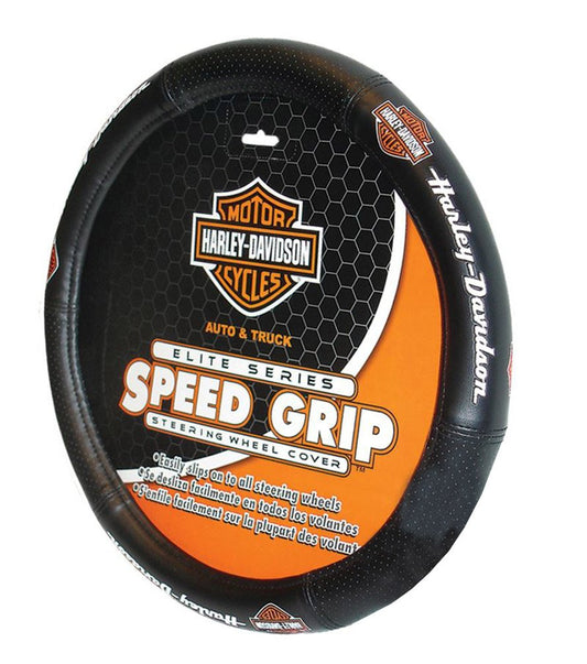 Harley-Davidson Elite Bar & Shield Speed Grip Car Truck SUV Steering Wheel Cover