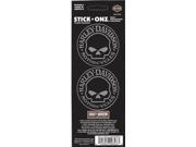 Harley Davidson Sticker Willie Skull Genuine Logo 2 Mini Decal Sheet