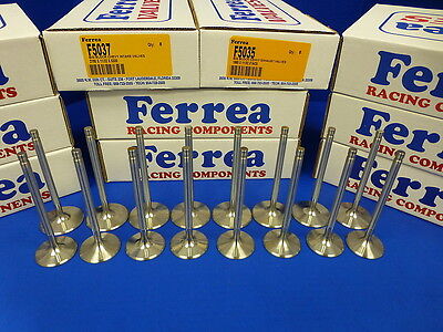 Ferrea Stainless Valves Chevy 396 402 427 454 Intake Exhaust 2.190 1.880 +.100