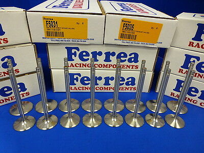 Ferrea Stainless Valves Chevy 396 402 427 454 Intake & Exhaust Set 2.250 1.880