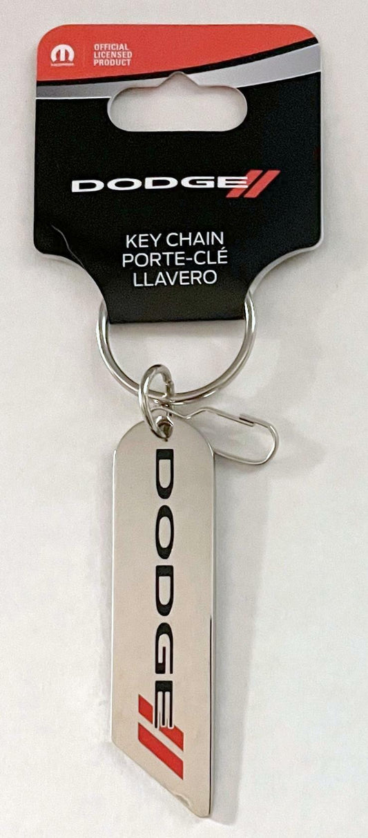 Dodge Metal Enamel Key Chain Challenger Charger RT Hemi