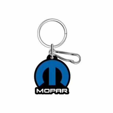 Mopar Emblem Rubber Key Chain