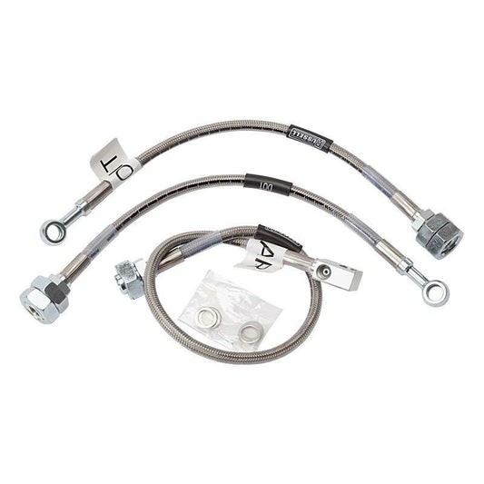 Russell 672330 Stainless Steel Brake Hose Kit S10/S15 Pick Up Blazer 1982-90